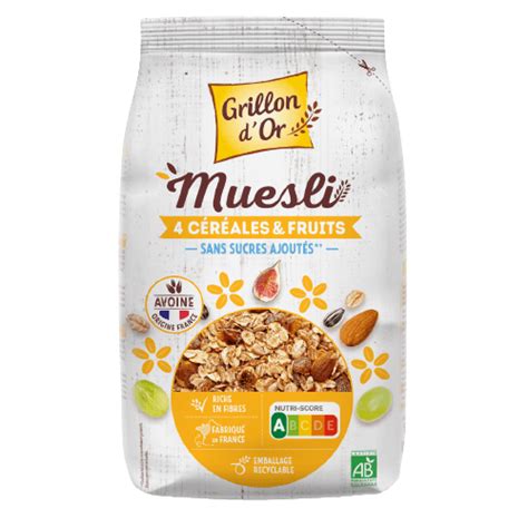 Acheter Muesli Aux Fruits Grillon D Or