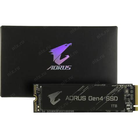 GIGABYTE AORUS NVMe Gen4 M 2 1TB PCI Express 4 0 Expert Zone