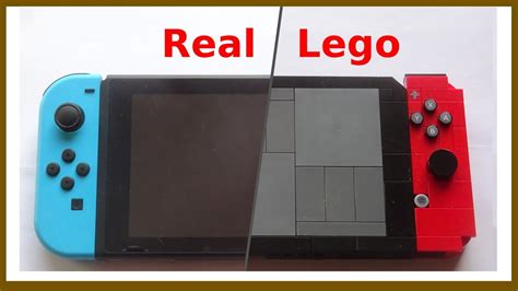 Comparison Of Real And Lego Nintendo Switch YouTube