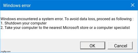 windows  error box memes imgflip