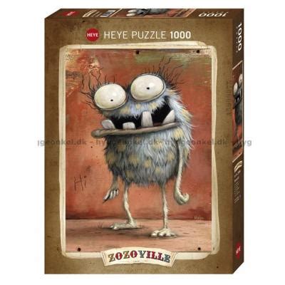 Zozoville Hei Monster 1000 Brikker Puslespill Heye 29866