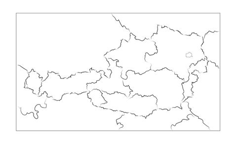 Tolle Österreich Landkarte der Bundesländer und Hauptstädte