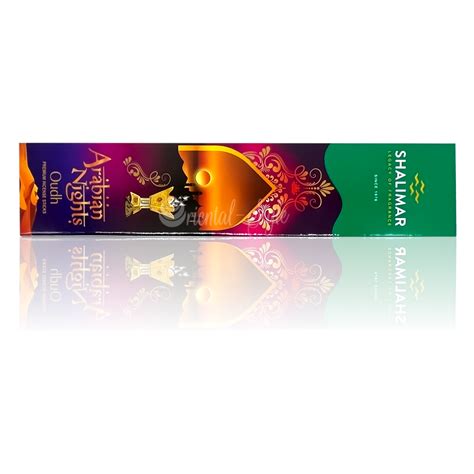 Incense Stick Shalimar Oudh Arabian Nights Premium Indian Oriental Style