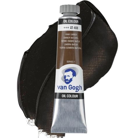 Tinta Óleo Van Gogh Royal Talens 20ml 408 Raw Umber S1 Os Materiais