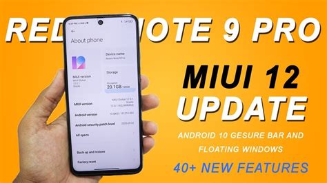 MIUI 12 0 1 0 Update Features Top 10 Feature For Redmi Note 9 Pro