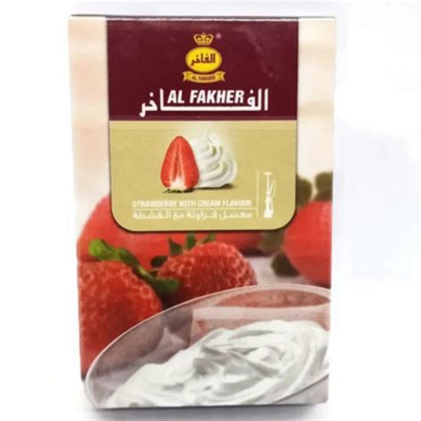 Al Fakher Strawberry With Cream Hookah Flavor 50gram Lazada PH