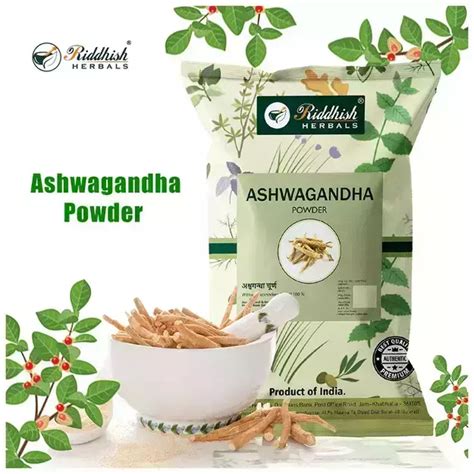 Riddhish Herbals Ashwagandha Powder Uses Price Dosage Side Effects