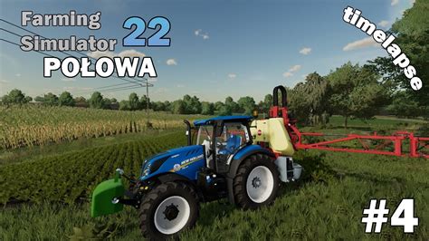 Weed Spraying And Plowing Polowa Farming Simulator 22 Timelapse