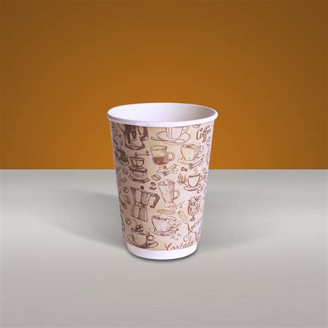 Vaso 10 Oz Doble Pared Café Gourmet BC Paper Industries