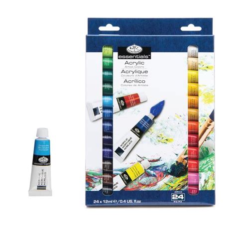 Kit Tinta Acr Lica Royal Langnickel Cores Ml Tinta Acr Lica