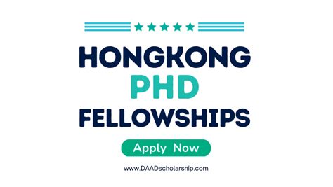 Hong Kong Phd Fellowship Scheme For International Students