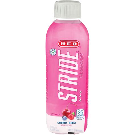 H-E-B Stride Electrolyte Recovery Drink - Cherry Berry - Shop Sports