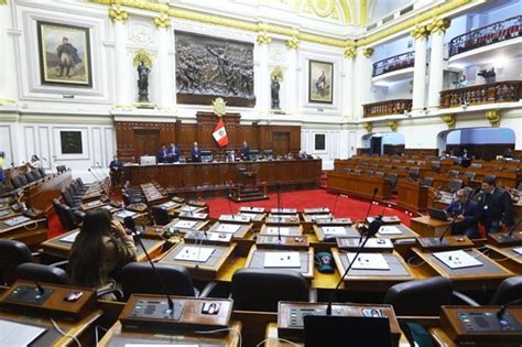 El Congreso De Per Aprueba En Segunda Votaci N Dictamen Que Precisa La