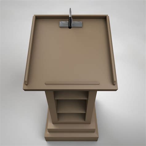 Podium 3D Model $10 - .c4d .3ds .fbx .obj .unknown - Free3D