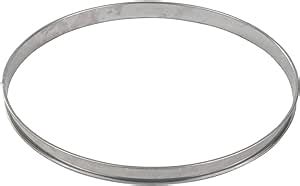 Gobel 834980 Cercle à Tarte Haut Inox Bords Roulés 26 cm Argent