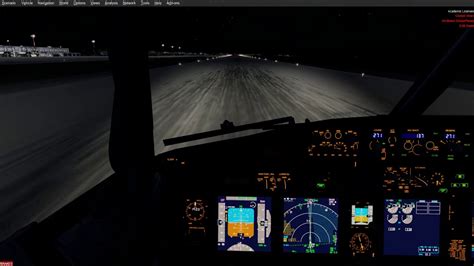 Prepar3d V42 Pmdg Boeing 737 800 Landing In Lgir Night Youtube