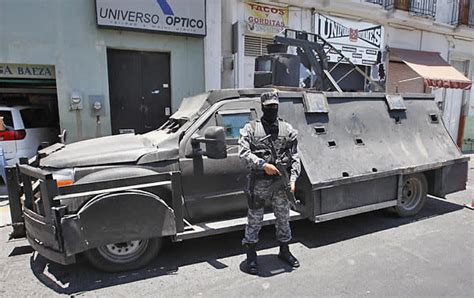 Los Tanques Del Narco Mexicano