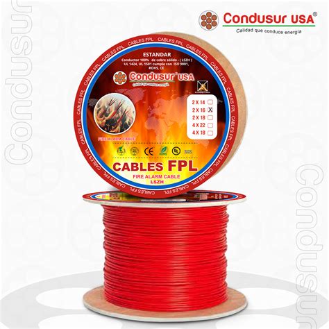 Cable Fpl X Awg Lszh Cobre Grupo Yllaconza