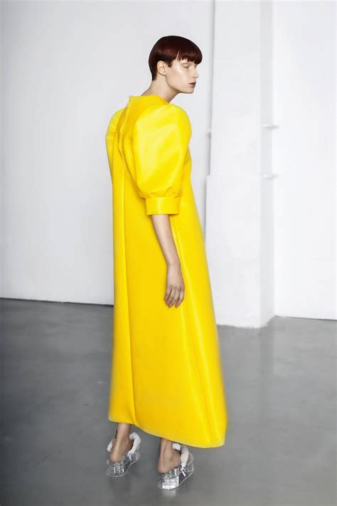 Yellow Dress Faux Leather Yellow Dress Basic Items Concept Dress Women ...