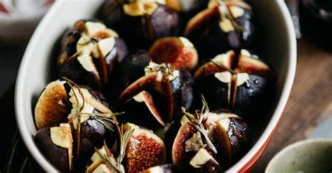 Recette figues rôties au miel Marie Claire