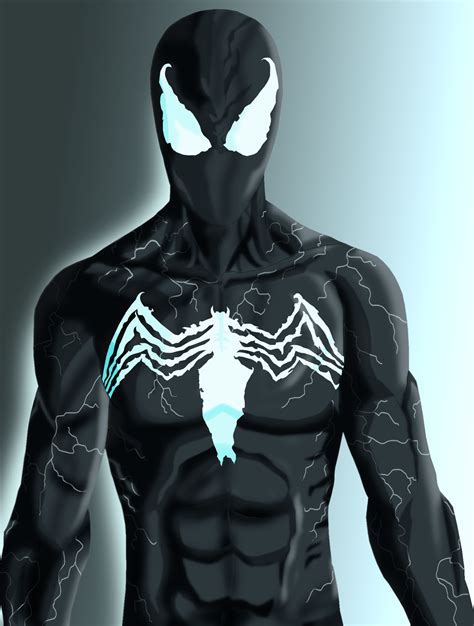 Symbiote Spider-Man- Venom Style by Soyelmejor999 on DeviantArt