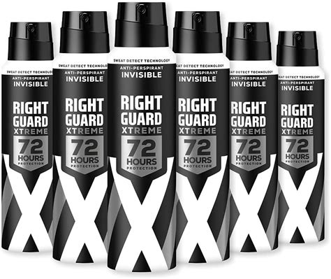 Right Guard Mens Deodorant Xtreme Invisible H High Performance Anti