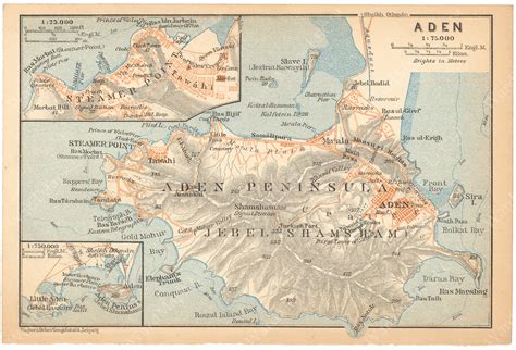 Aden, Yemen 1914 – WardMaps LLC