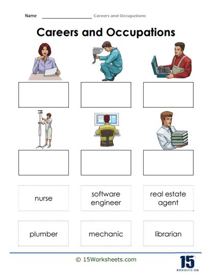 Careers And Occupations Worksheets 15