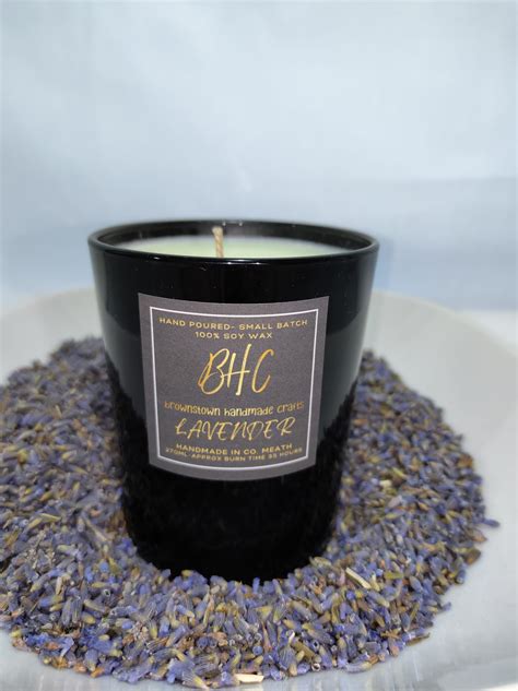 Lavender 270ml candle (Old Style Jar) - Brownstown Handmade Crafts