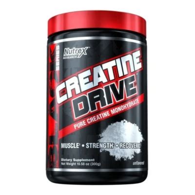 NUTREX RESEARCH Creatina Monohidratada 300 Gr Creatine Drive Nutrex 60