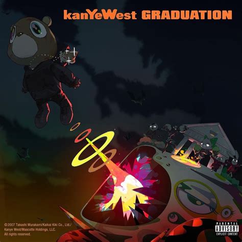 Kanye West Graduation dark cover Póster de música Fotos de gta v