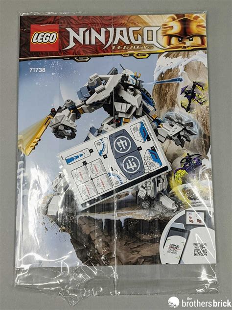 Lego Ninjago Legacy Zane S Titan Mech Battle Review The