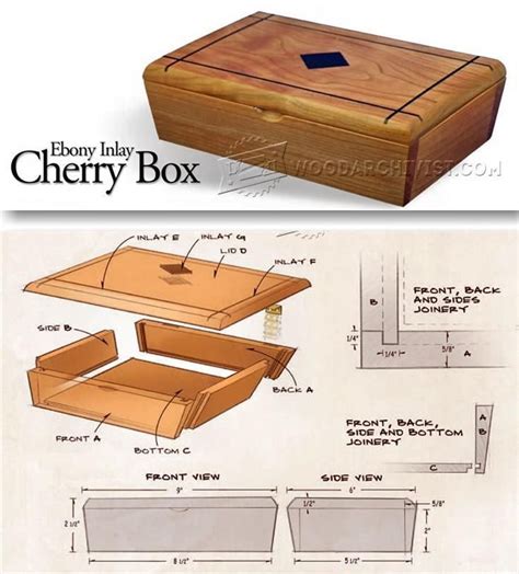 Inlay Box Plans Woodworking Plans And Projects Woodarchivist