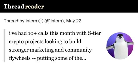 Thread By Intern On Thread Reader App Thread Reader App