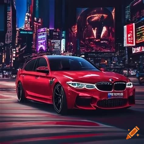 Bmw M Cs F Parked On Times Square As Iphone Pro Max Wallpaper On