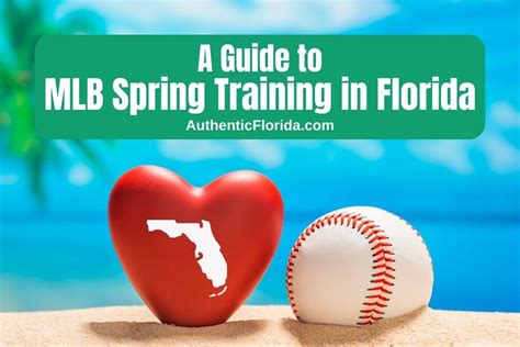 A Guide to MLB Spring Training in Florida (2025) • Authentic Florida