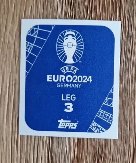 TOPPS UEFA EURO EM 2024 Sticker Nr LEG 3 Wayne Rooney LEGENDE EUR 1 95