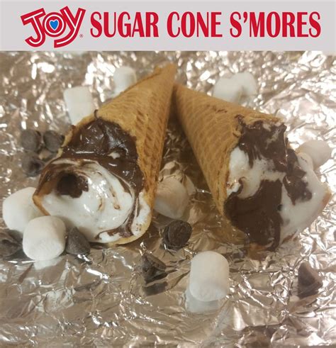 Joy Sugar Cone Smores Are A Perfect Campfire Treat To Make Fill Joy