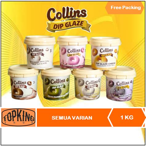 Jual Collins Dip Glaze Kg Semua Varian Rasa Shopee Indonesia