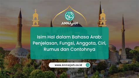 Isim Hal Definisi Anggota Syarat Jenis Hingga Contohnya