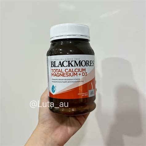 blackmores total calcium magnesium  caps