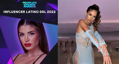 Flavia Laos ganó el premio de influencer latina del año en el Peoples