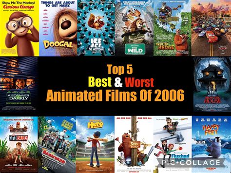 Top 5 Bestaworst Animated Films Of 2006 By Darcy2004 On Deviantart