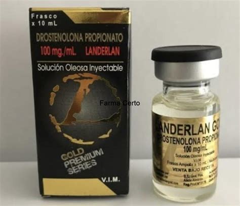 Masteron Landerlan Gold 10ml 100mg Orion Anabolizantes