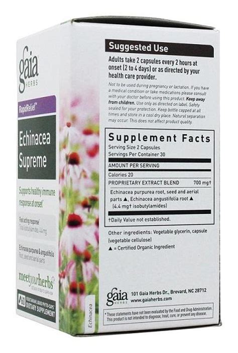 Gaia Herbs Thyroid Support Liquid Phyto Capsules 60 Vegetarian Capsules