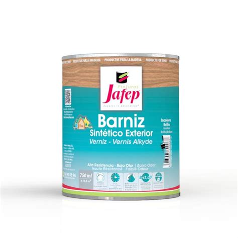 Barniz Sintético Exterior Jafep especialmente formulado para su