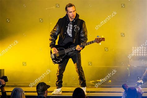 Pete Wentz Fall Out Boy Performs Editorial Stock Photo Stock Image