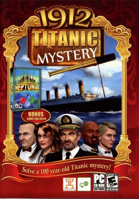 1912 Titanic Mystery 2009 Windows Box Cover Art Mobygames