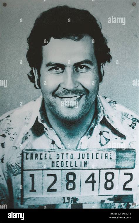 Medellin Colombia December Police Photo Of Rested Famous