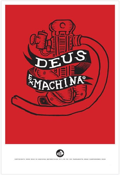 Deus Engine Deus Ex Machina Deus Ex Machina Motorcycles Retro Logos